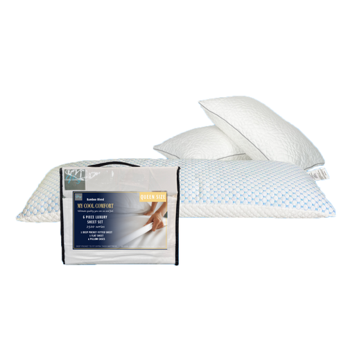 Super Sleep Bundle with Bamboo Blend Sheet Set Super Sleep Bundle with Bamboo Blend Sheet Set Super Sleep Bundle with Bamboo Blend Sheet Set - euroshineshopSuper Sleep Bundle with Bamboo Blend Sheet Set